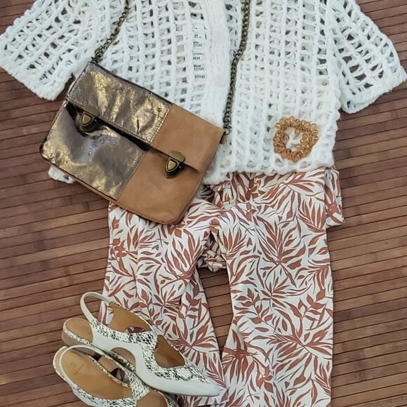 Jumpsuit, belt, 2 pockets, US size M - Picture 1 of 5